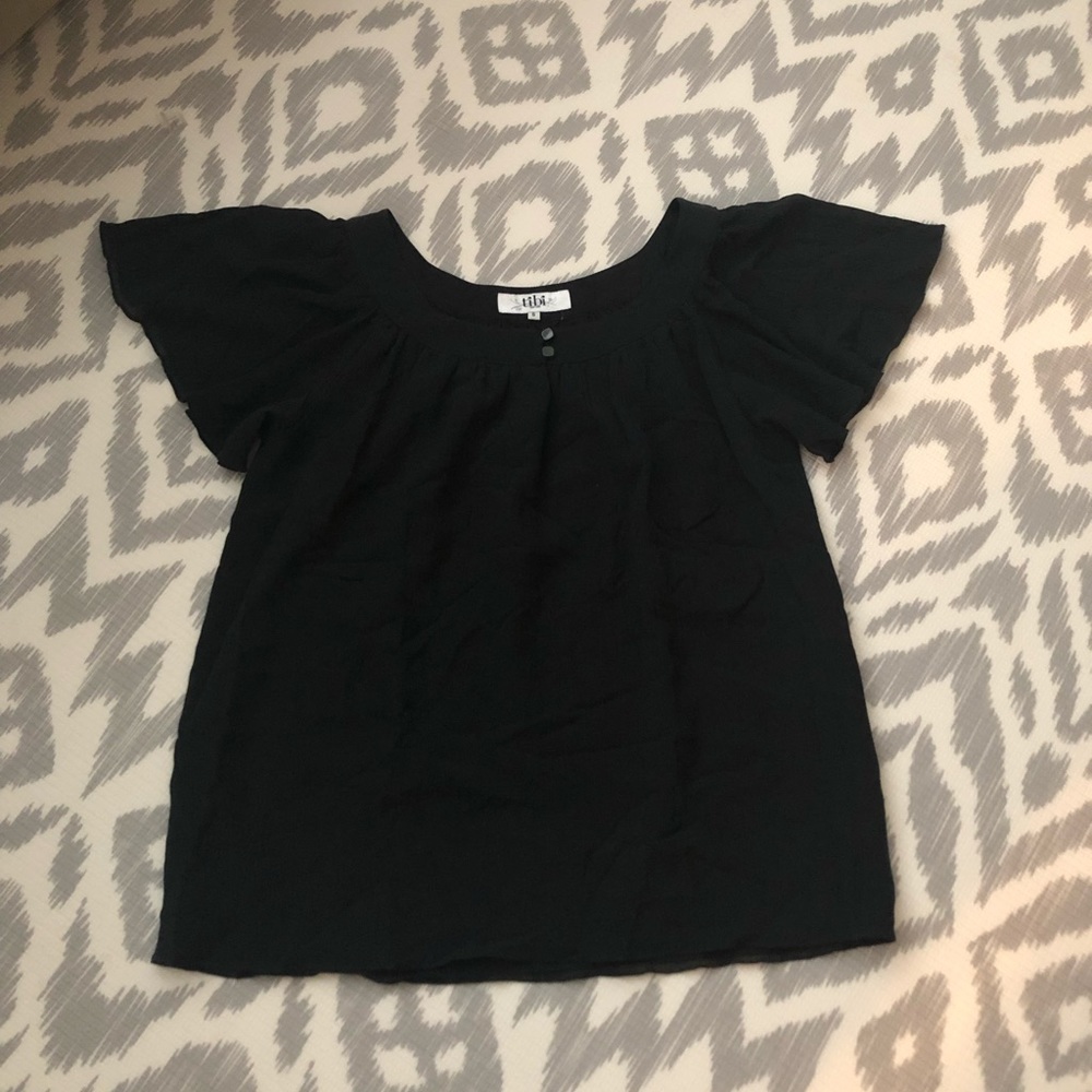 Black Tibi top